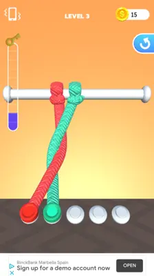 Tangle Master 3D android App screenshot 1